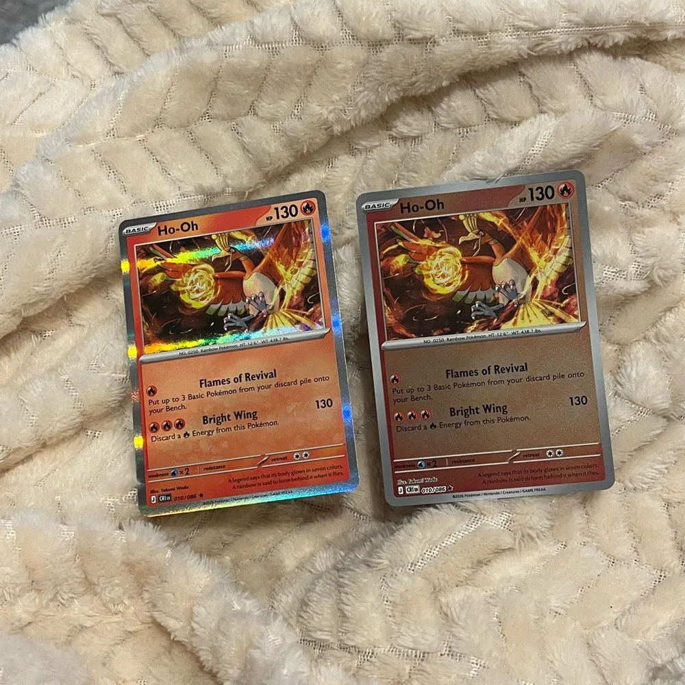 Pokemon Ho-Oh 010/086 Holo/Reverse Holo Chaos Rising Cards